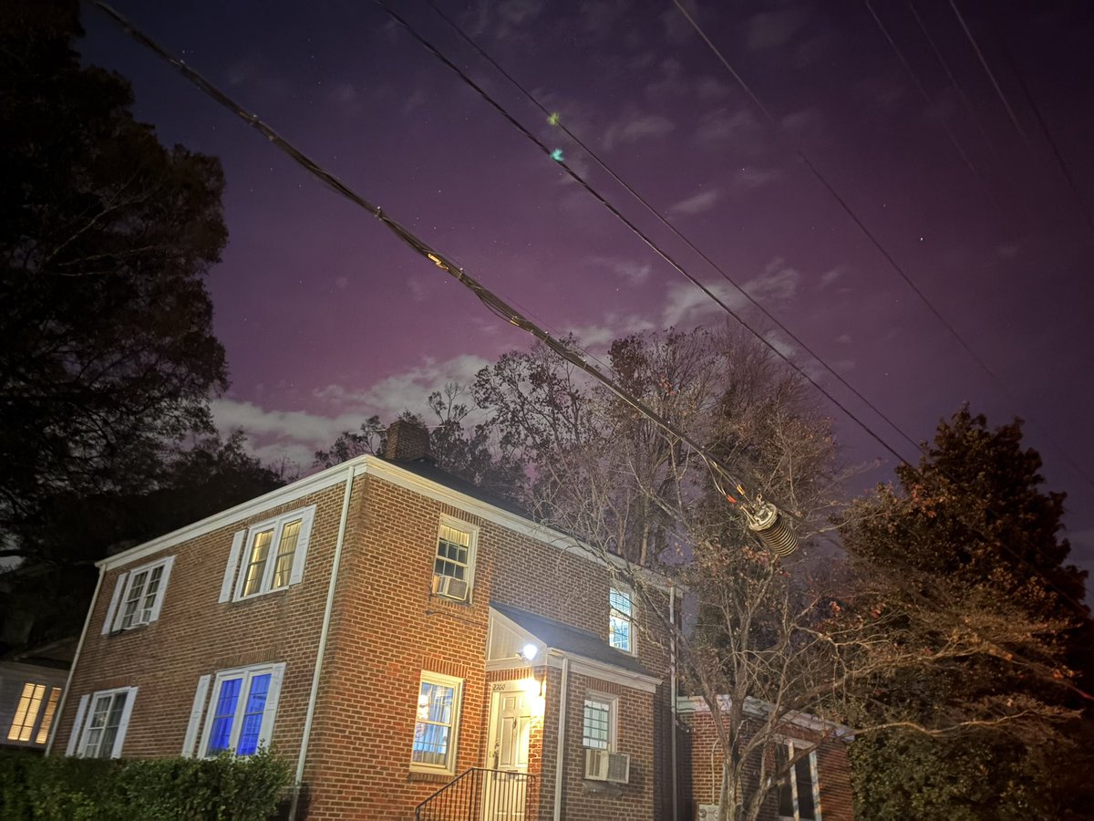 Northern Lights 2025 In Raleigh NC!