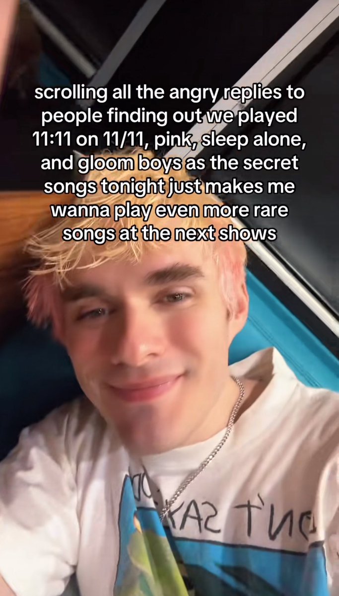 Imagine what would happen if you finally play EASTER EGG for my mom in SF or Sacramento?!? 🤔😎 <a href="/awsten/">AWSTEN KNIGHT</a>