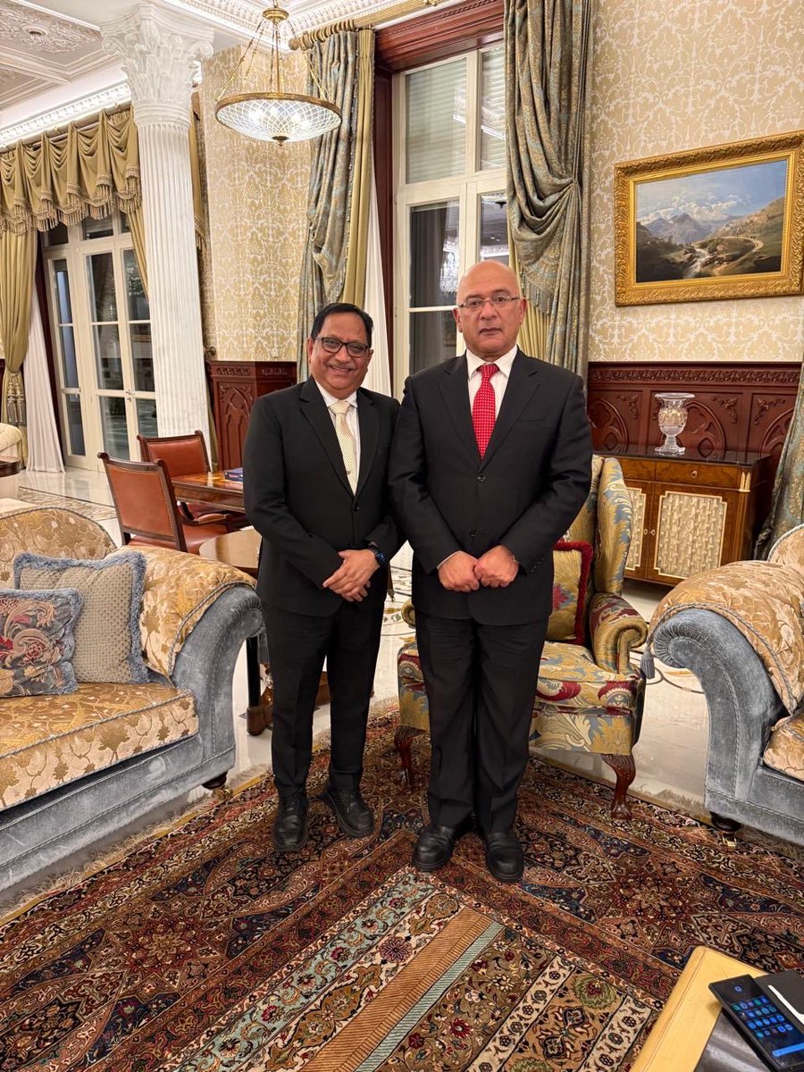 KiritkrJPatel's tweet image. During my visit to Jordan, I had the privilege of meeting Dr. Maen F. Nsour, President and Chief Executive Officer of Arab Potash Company (APC) @ArabPotashJO. Our discussion focused on strategies related to potash production and supply. Dr. Nsour also shared his valuable insights…
