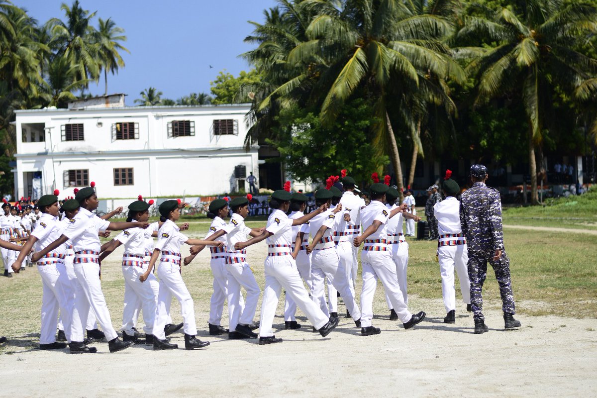 GP_HQ_EKM_NCC's tweet photo. Day 16 of the #LakshadweepNCCRally unfolded beautifully at Androth Island, surrounded by calm seas and golden beaches. 🌊
The morning began with the Rally Assembly at SAI Ground, where cadets stood in perfect formation under the bright island sky. The Coral Restoration Lecture later offered insights into the delicate marine world that sustains these islands. 🪸
#NCC #IslandDiaries #Lakshadweep #YouthForEnvironment #AdventureAndAwareness #NCCIndia
@HQ_DG_NCC @IN_HQSNC @Jovi65170033 @NCC_KER_LAK_DTE @Brihitjuneja @BrijeshMT7