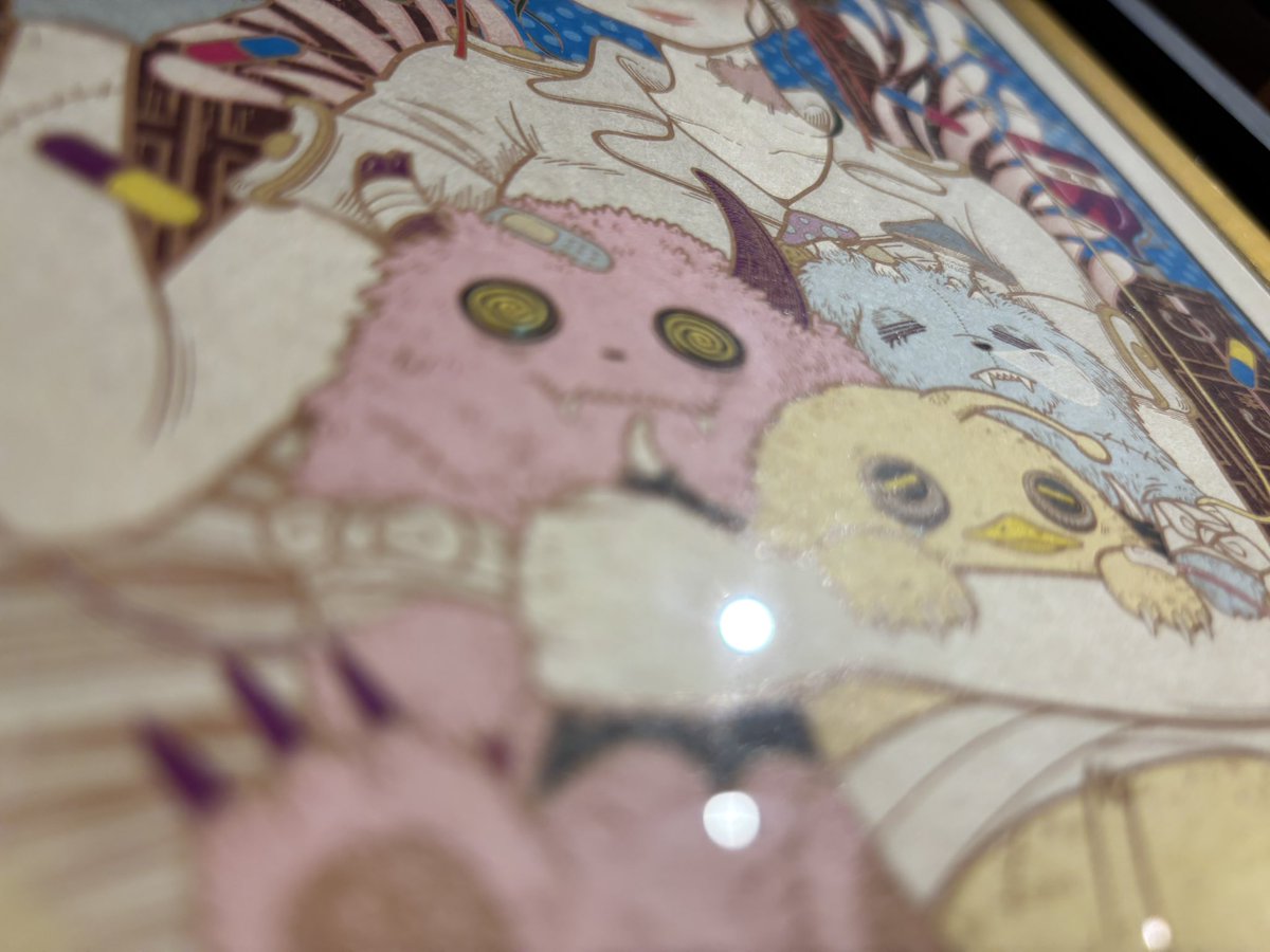 sena77aa's tweet image. 千楽さん@senrakuart 
デジタルのイラストレーターで描かれる作家さん。レトロ可愛い世界観に骨抜き(古い)間違いなしです。ポストカードや缶バッジ、メモ帳などグッズも豊富でわくわくします
#精霊達のすみか展4