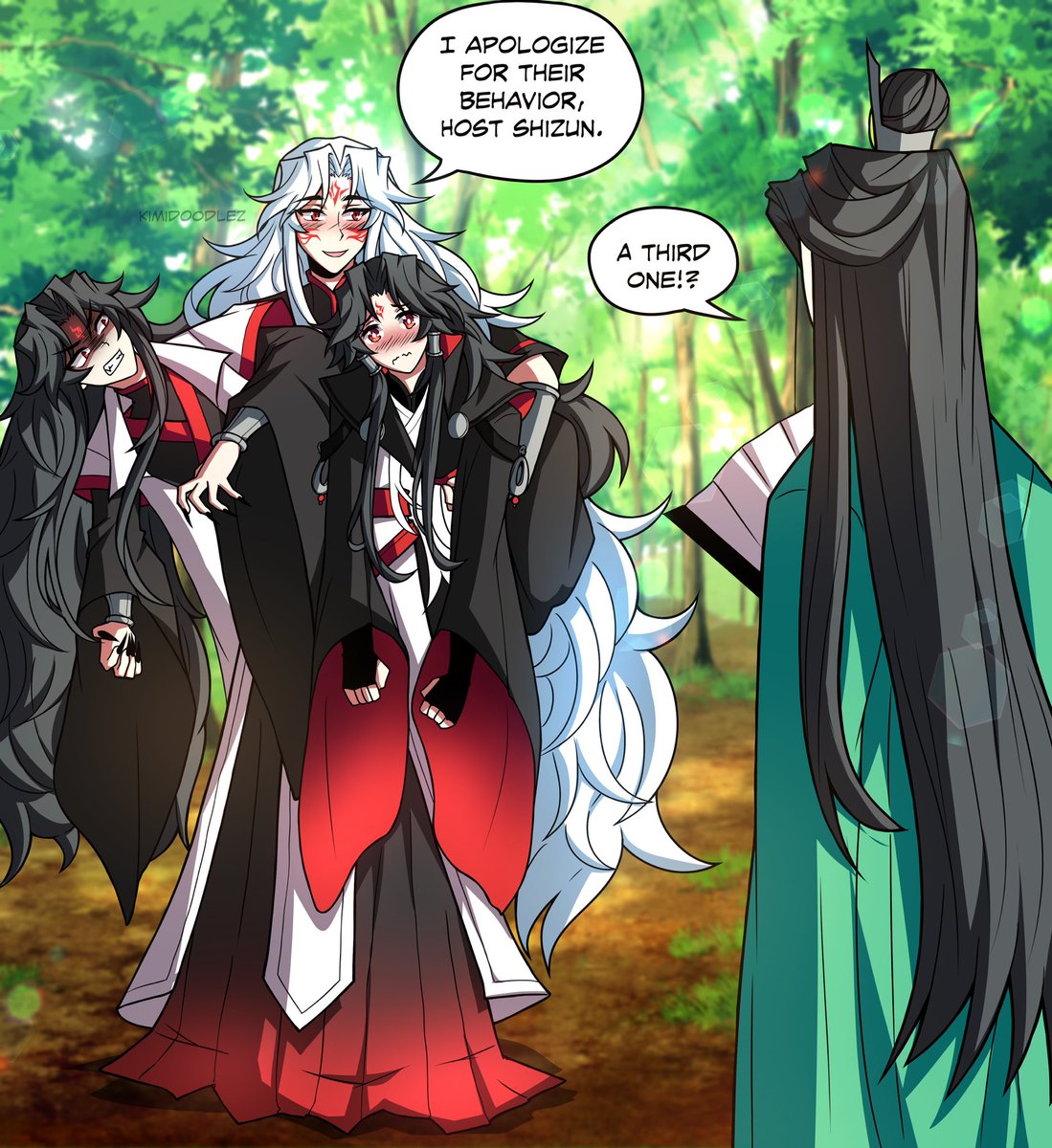 kimidoodlez's tweet image. Bingge VS Bingmei….and Bingzu?! #svsss