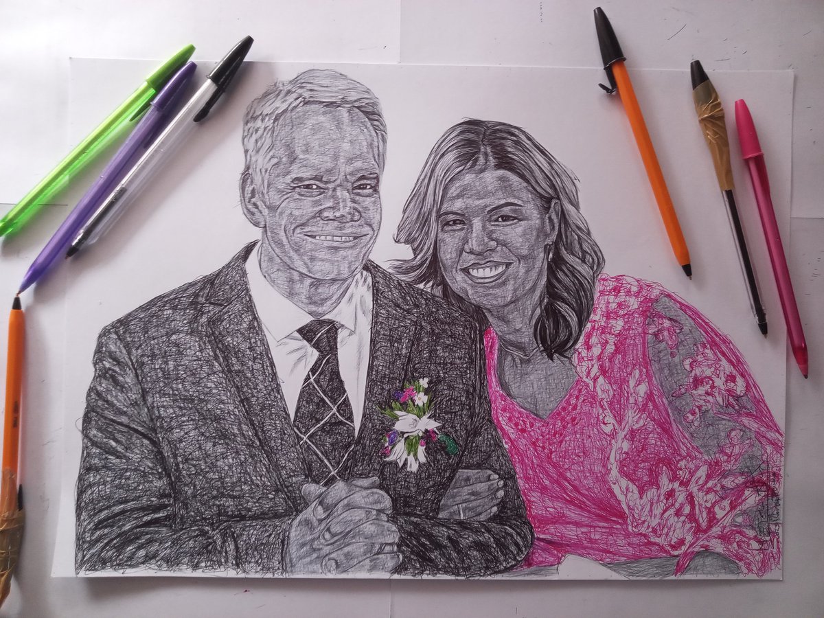 Cherish Your Precious Memories 
with #iSKETCHjonas ball pen portraits