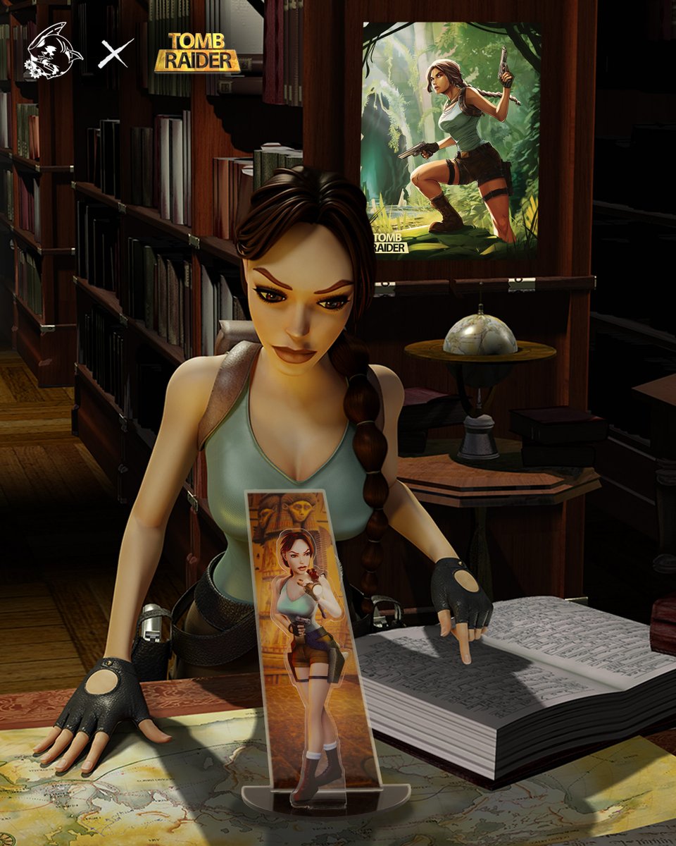 tombraider's tweet image. From graphic tees to collectible posters and standees, explore the official Tomb Raider collection at @sharkrobotstore 🛒 sharkrobot.com/collections/to…

#TombRaider