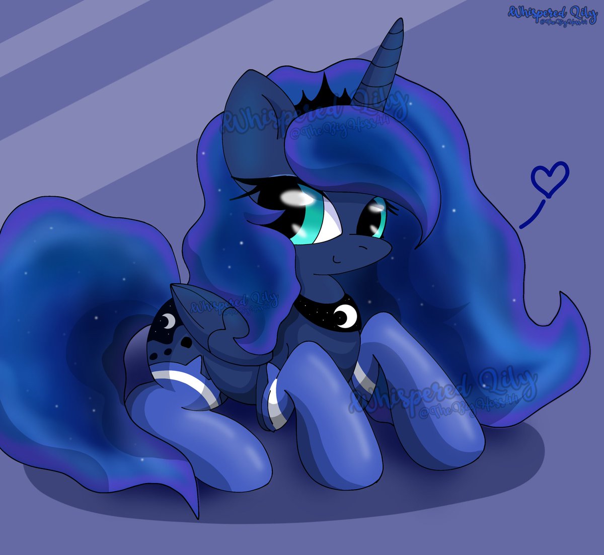 Luuuuna!!!! &gt;~&lt; more sockies art #mlp #mlpfim #mlpfanart #mlpart #PrincessLuna #mlpartist