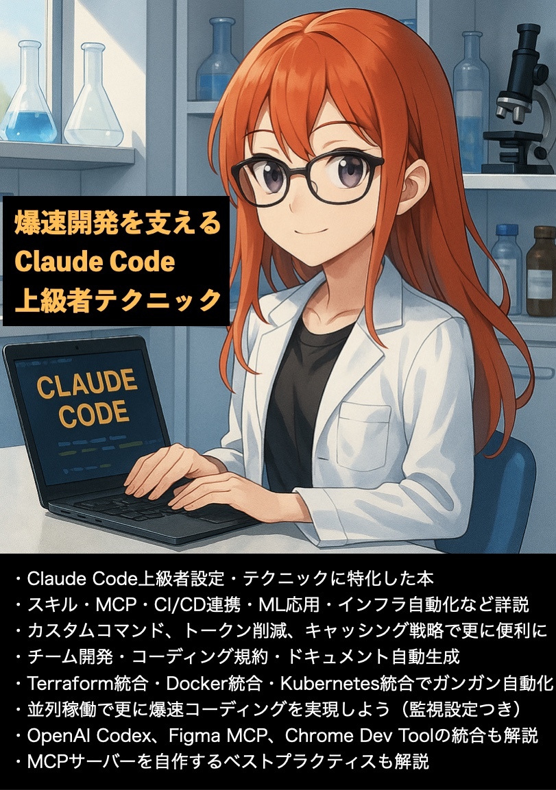 miraihack's tweet image. 技術書典の原稿、入稿できました！『爆速開発を支えるClaude Code上級者テクニック』、総ページ数が324ページと大ボリュームですが1500円で頒布します。以下目次です。 #技術書典
techbookfest.org/product/j46gBn…