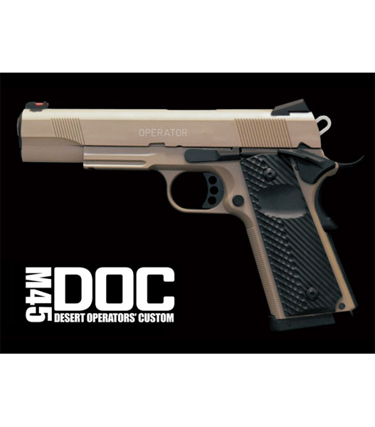 Operators' DOC M45 ガスガン Desert Custom