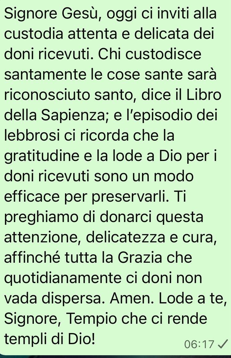 pregarelaparola's tweet image. #pregare la Parola di oggi: custodire i doni ricevuti 💝 
#VangeloDiOggi #vangelodelgiorno