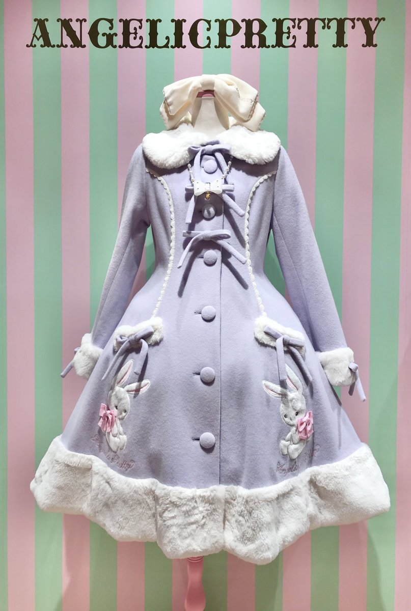 🐇💜BUNNY TOYコート…¥86,900(税込) ラベンダーのうさぎちゃんコートを