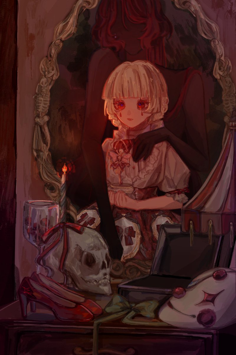 lurquer_'s tweet image. ขอบคุณมาก ๆ สำหรับพื้นที่คับผม สวัสดีคับผม จีนะคะ เป็นสายผลิต OC โทนสีแดงแนว Surreal-fish story #LURQUER ไม่ใช่สถานที่ เป็นโลกที่จมอยู่ภายในจิตใจและการแตกแยกของตัวตนอันส่งผลจากปัจจัยต่าง ๆ ทำให้โลกภายในเป็นไปด้วยสีแดง ความบิดเบี้ยว และเหตุการณ์ประหลาดค่ะ 🥺 ฝากเนื้อฝากตัวด้วยนะคะ