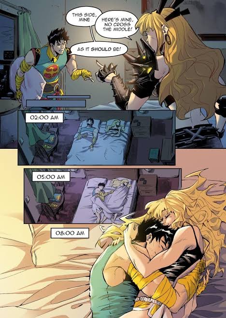 Johnnyrebel4re1's tweet image. Official comic panel, she is not, Cope harder weirdo.