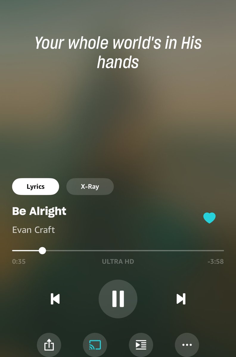 There’s a handful of songs that hit me hard. This is one of them.

Came on tonight during a workout and stopped me cold. Took me back to 2021.  Very sick. Scared. Thought maybe I going Home. Then this song found me. God told me I was In His Grip.

While I have breath…
🗣️JESUS