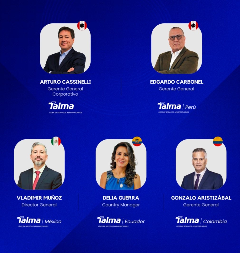 MxTalma's tweet photo. ¡Conoce a los ponentes del V Seminario Latinoamericano Talma! 💙💚✈���🌎

🗓️ Fecha: miércoles, 19 de noviembre
🕗 Hora: 9:00 a 12:30 hrs (hora Perú)
💻 Conexión vía Zoom
✍🏼 Inscripción gratuita: https://t.co/l5zLnNOHsZ

#SomosTalma #GrupoSandoval #Líderes #ServiciosAeroportuarios https://t.co/i6fdvI1Np5