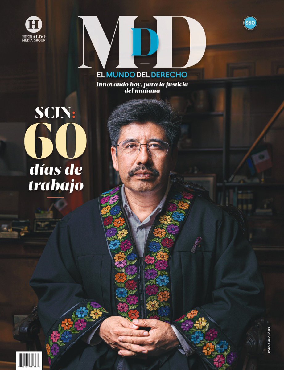Ⓗ|
A 60 días de asumir la #NuevaSCJN, el ministro presidente <a href="/HugoAguilarOrti/">Hugo Aguilar Ortiz</a> habló con <a href="/el_mddmx/">El Mundo del Derecho</a> sobre su misión: una Corte más cercana a la gente, donde el pluralismo jurídico y la justicia real sean una realidad.⚖️

Aquí la entrevista completa en El Mundo del Derecho de El