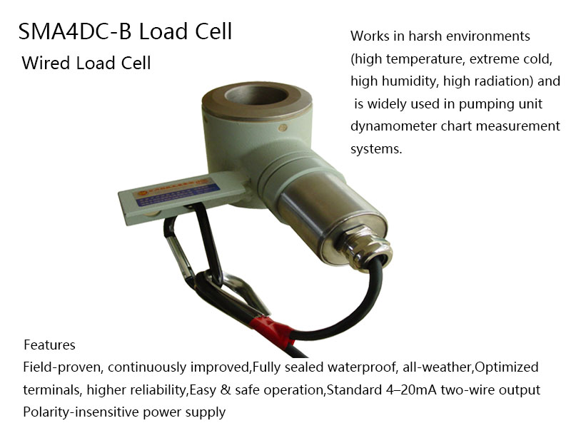xiodng250196's tweet image. SMA4DC-B Wired Load Sensor: Built for extreme conditions. With 4-20mA output &amp;amp; fully sealed design, it operates reliably in high temp, moisture, and radiation environments. Perfect for oilfield pump dynamometer systems. #LoadCell #IndustrialSensors #OilfieldTech