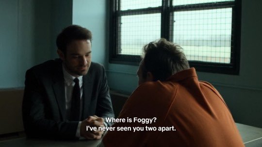 kutpott's tweet image. &quot;A real DD fans would never accept a show without Foggy Nelson&quot;
@Daredevil @Marvel
