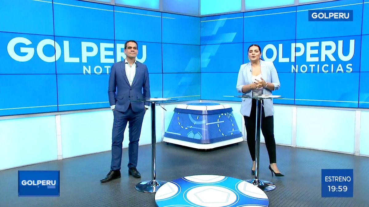 ⏰ #Ahora ¡Inicia una nueva edición de #GOLPERUNOTICIAS! <a href="/BrunoGinocchio/">Bruno Ginocchio</a> y <a href="/kchocano16/">Karla Chocano</a> nos traen toda la información del fútbol nacional e internacional. ¡Sintoniza ya el 14 o 714 HD de Movistar 📺!