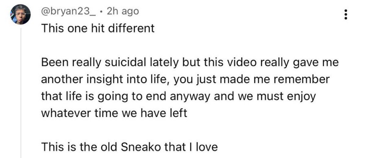 sneako's tweet photo. Never kill yourself https://t.co/qVeuvA3OaP