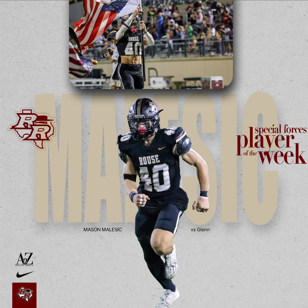 Congratulations to the <a href="/1RoUSeFB/">JoshuaMann#1RoUSe</a> Varsity Players of the Week. <a href="/RouseRaidersFB/">Rouse High School Football BC</a> #AIOB