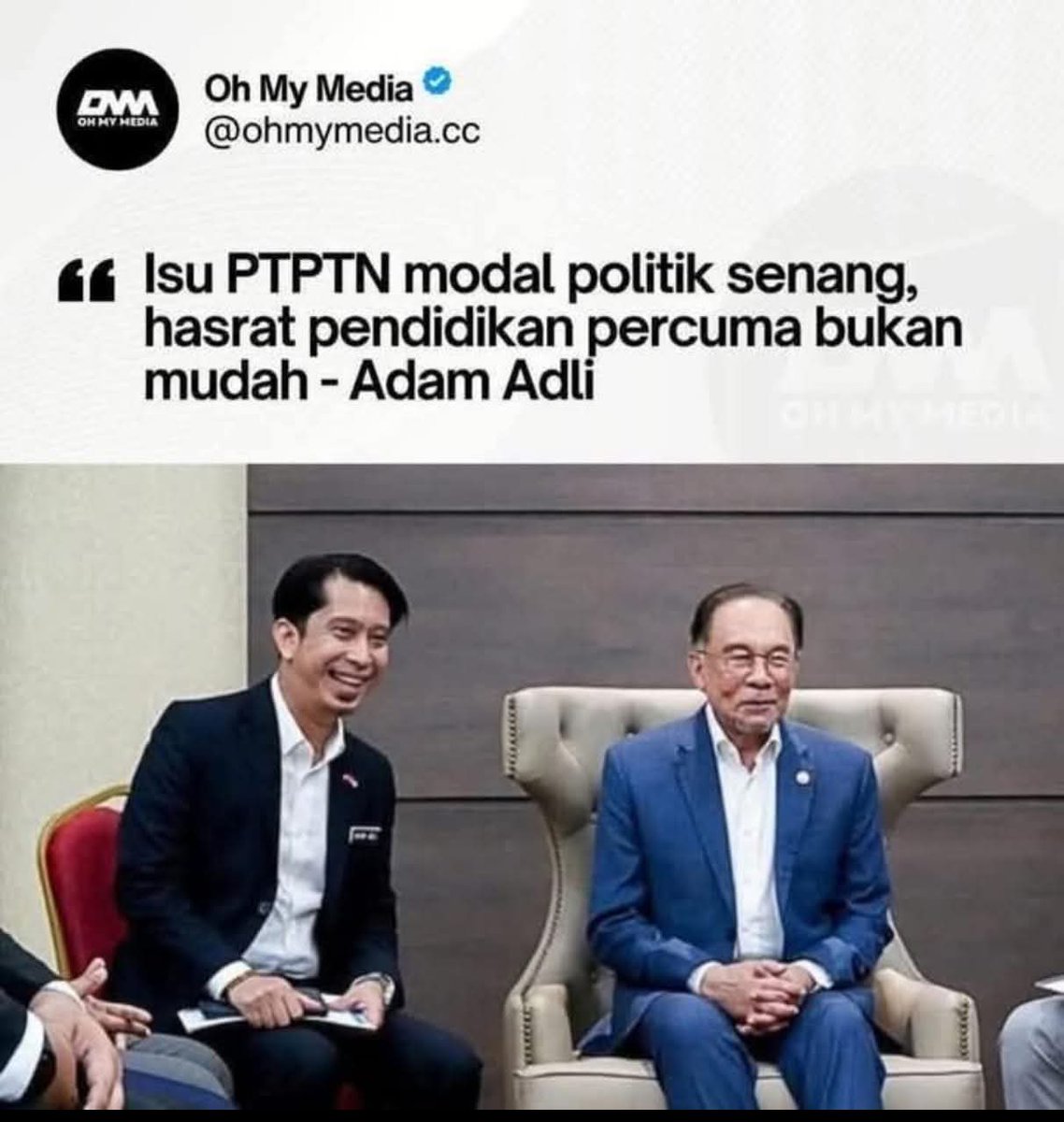 Setuju. Sebab itu saya tak sokong dengan modal PTPTN ni sejak 2011, walaupun ketika itu dikecam oleh kawan dan lawan.

Punyalah besar isu ni, ada yang sampai perlu jadi Timbalan Menteri dulu baru dia boleh faham.