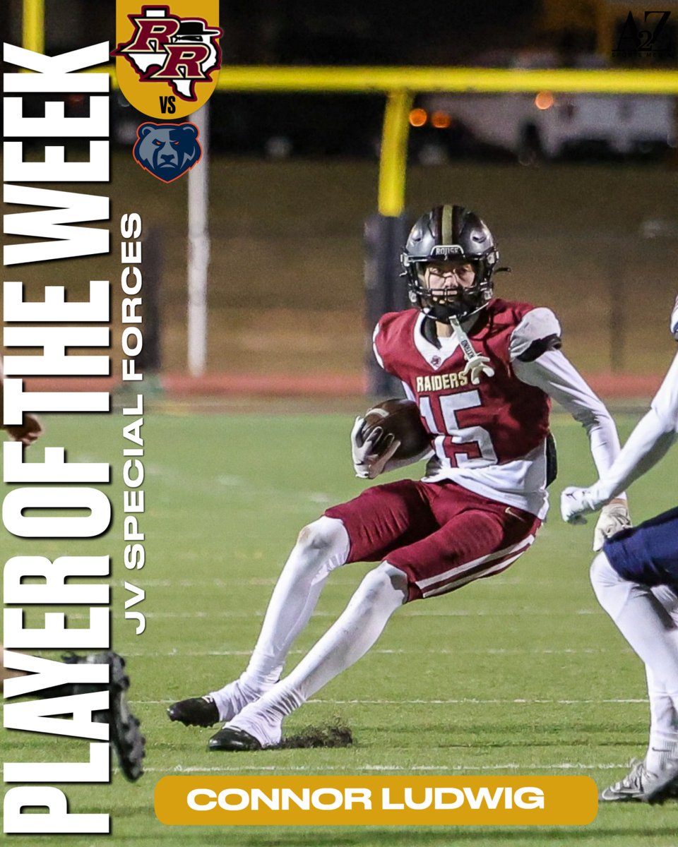 Congratulations to the <a href="/1RoUSeFB/">JoshuaMann#1RoUSe</a> JV Players of the Week. <a href="/RouseRaidersFB/">Rouse High School Football BC</a> #AIOB