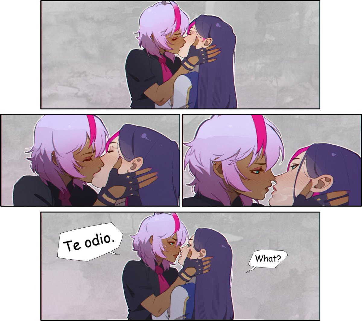 Someone said they should kiss, and who am I to stop them?
#Caitlyn #Qiyana #Battleacademia #Qiyaitlyn #lol
