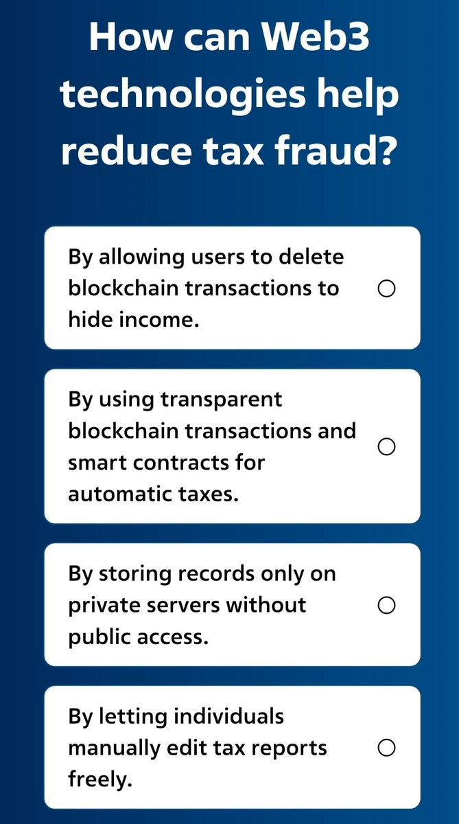 spurprotocol's tweet image. 💡 Need A Clue On Today&apos;s Quiz?

At the core of Web3 lies the blockchain, a distributed ledger that records every transaction publicly and permanently. Once data is written on a blockchain, it cannot be altered or deleted.

Learn more: spurprotocol.com/post/how-web3-…