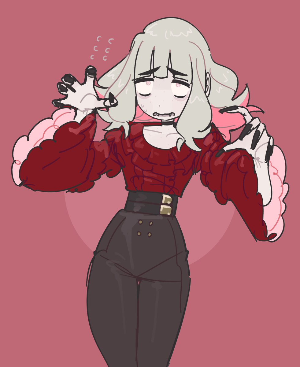 this vampire design again because i like it