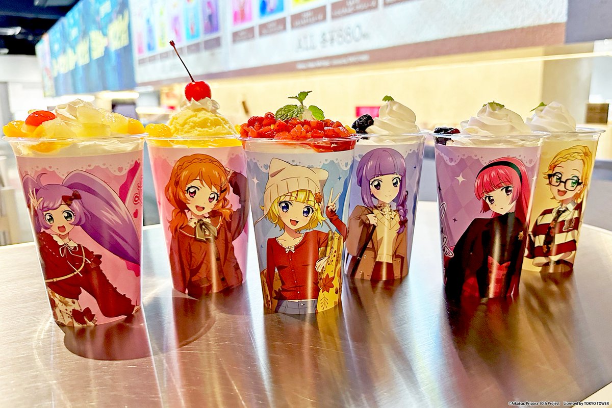 アイカツ！×プリパラ』 ×RED°TOKYO TOWER🗼✨ 謎解きとグッズ販売は5階