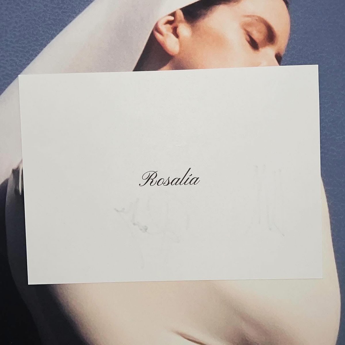 BionicJen77's tweet image. Post 2: Adding a signed copy of Rosalia‘s new album “Lux” on clear vinyl to my vinyl collection. Love this album. Album of the year!

#rosalía #rosalia #lux #rosalialux #newmusic #newmusicalert #larosalía #larosalia