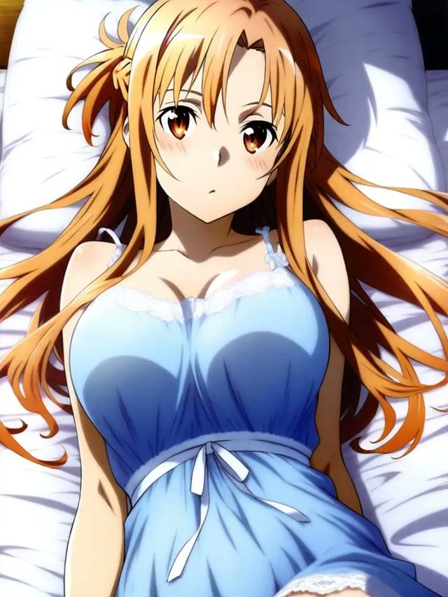 🧡 𝕐𝕦𝕦𝕜𝕚 𝔸𝕤𝕦𝕟𝕒 🧡
ai art 🔥😍👧 #Sao