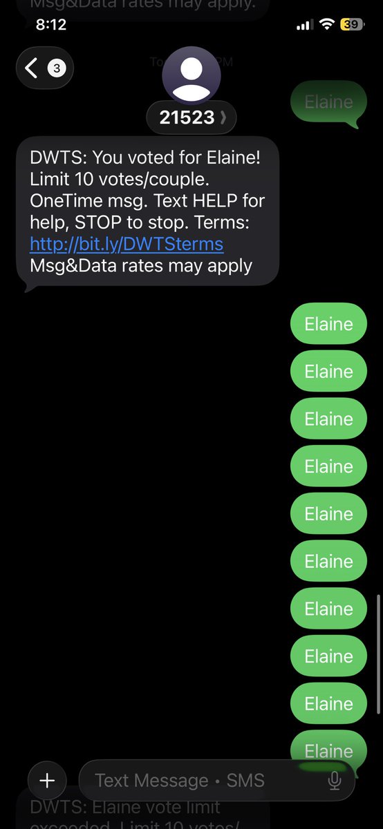 If yall dont text this to 21523 so help me god #DWTS