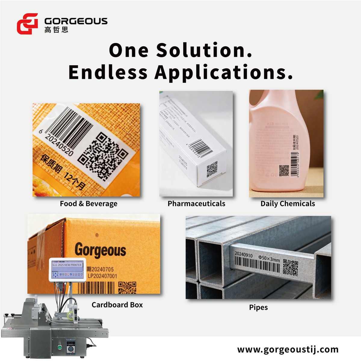 gorgeoustij's tweet image. One Solution. Endless Applications.
Print smart. Mark anywhere. Perform everywhere.

#Gorgeoustij #tijprinter #inkcartridge #Coding #Marking #Chemical  #Packaging #Industrial #Printing #Inkjet #Technology #Labelling #foodbeverage #pharm #chemical #pipes #cardboard