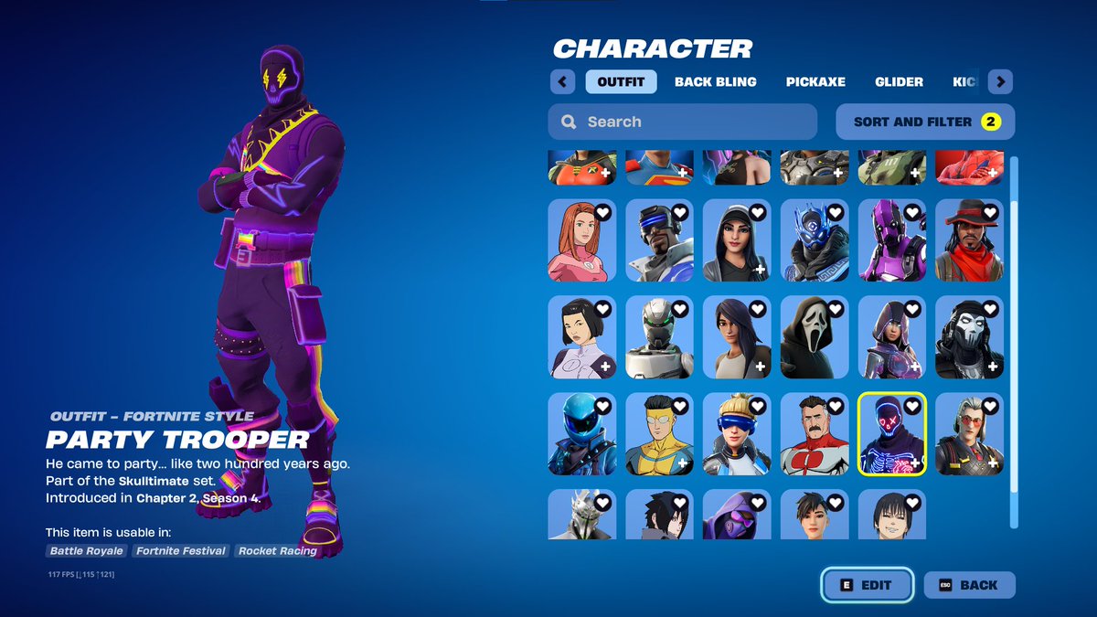 Another Fortnite "Party Trooper" Skin OG Style Concept 👀
(Based on the J. Balvin Style)