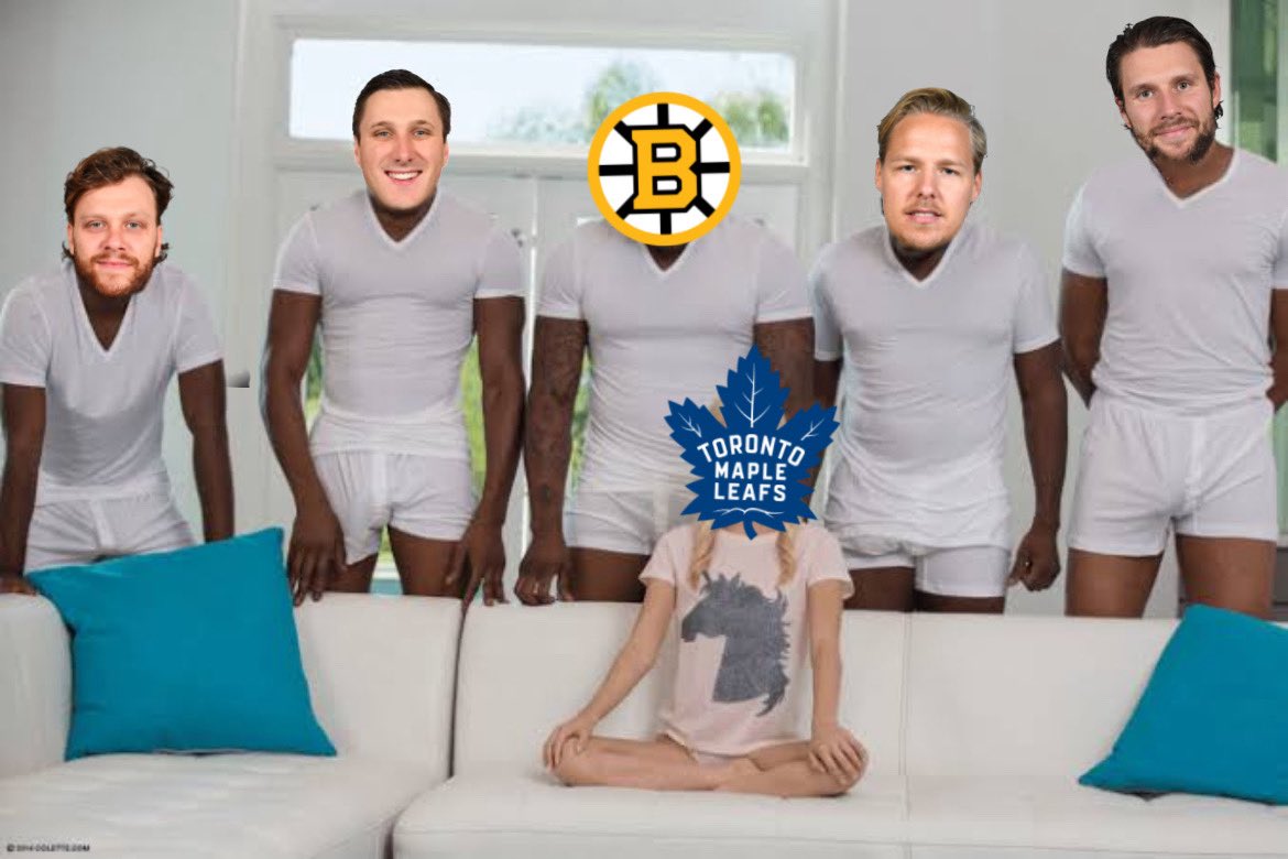 The Bruins vs The Leafs