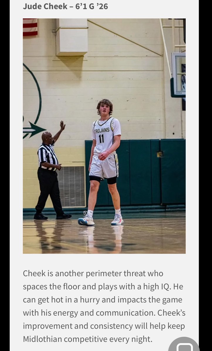 CheekJude's tweet photo. Thank you @rileyhighfill3 for the write up and putting me as a preseason player to watch!!

https://t.co/0eaBOWzqTd https://t.co/OxVhuizBl7