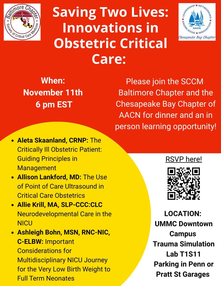 SCCM Baltimore Chapter tweet media