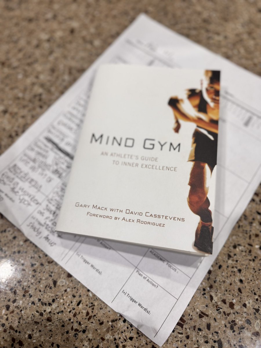 AshlenLengefeld's tweet photo. Updated my personal goals and got an early Christmas present at tonight’s lesson with @CoachHerm.  Both great tools to continue working on my mental game. 

#mindgym
#handlehardbetter
#competewithconfidence https://t.co/GkTrILZ2iA
