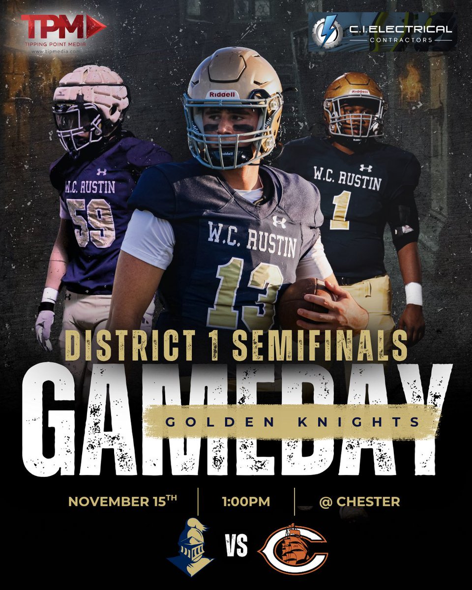 Rustin Football tweet media