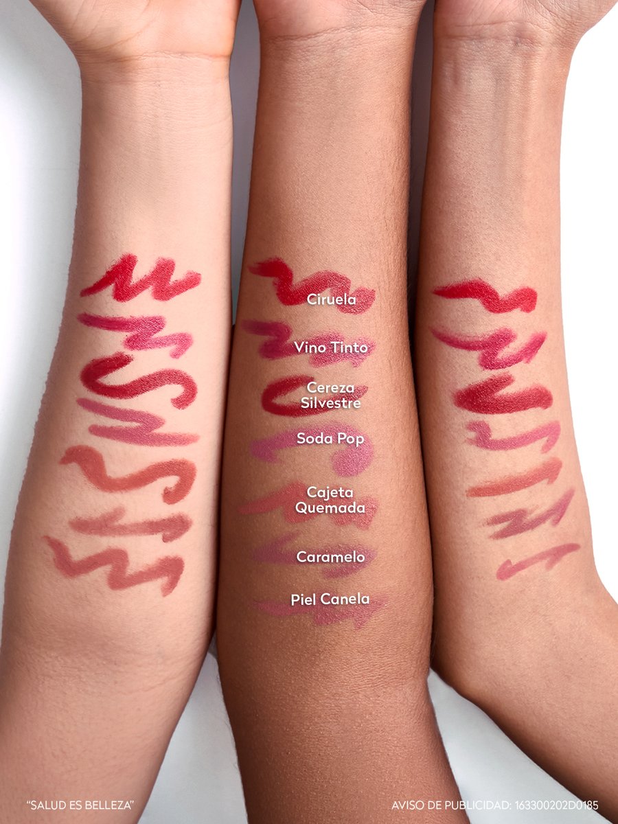 bissucosmetics's tweet photo. Dijeron arriba las bissúconas y salímos volando🪽, no sin antes dejarles el swatch de los 7 tonos de el nuevo Lápiz Labial 💋. Con trazo poderoso, color pigmentado y en 7 tonos coquetos. 🙂‍↔️

¿Ya le echaron ojo a su fav? https://t.co/53UVRlp9lE