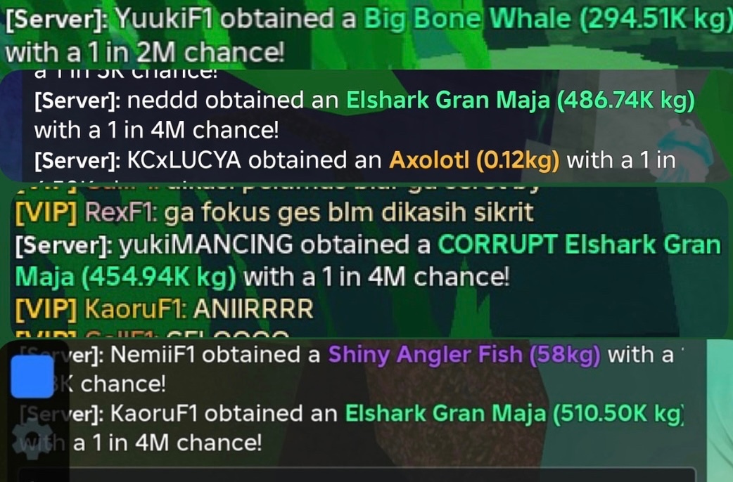 FISH IT FESS ‼️ WTT CANTUMIN UNAME tweet media