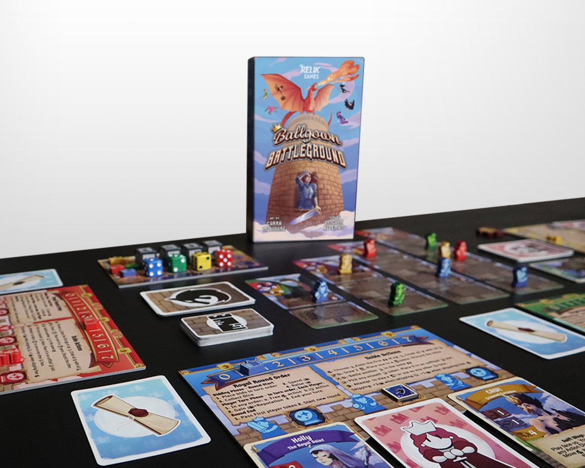 We know what you’re thinking—this is the perfect game night setup, just add friends! Hurry over to Gamefound, follow Ballgown Battleground, and save $5 on your next favorite medieval quest! ⚔️
#relikgames #ballgownbattleground #bgbg
#games #boardgames #boardgame
#familyboardgame