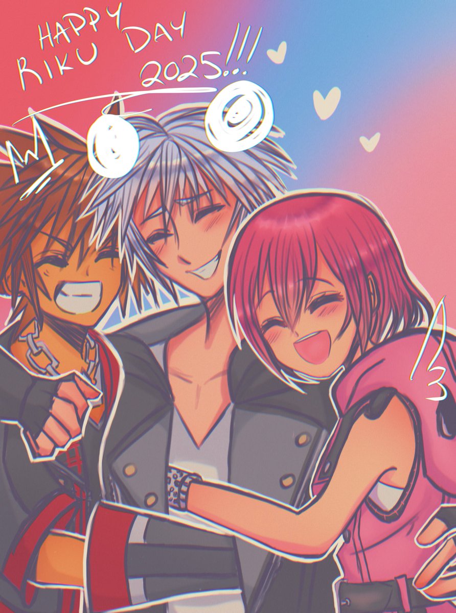 Happy Riku Day ❤️🩷💙