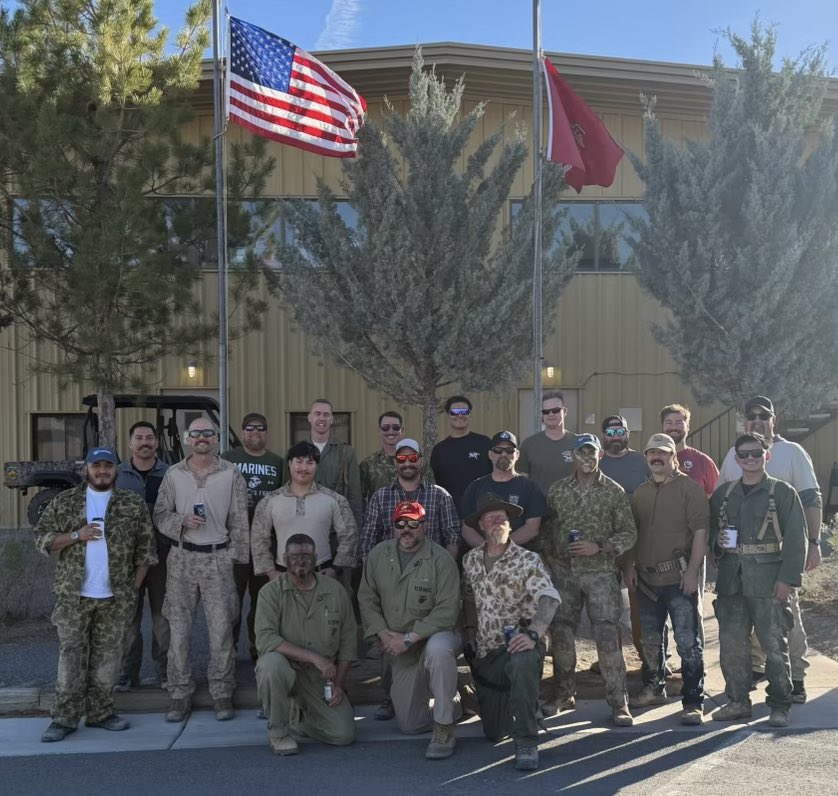 Twenty-one Marines, one mission, one brotherhood — forged in fire, bound by honor, unstoppable together. #Veteransday #usmc