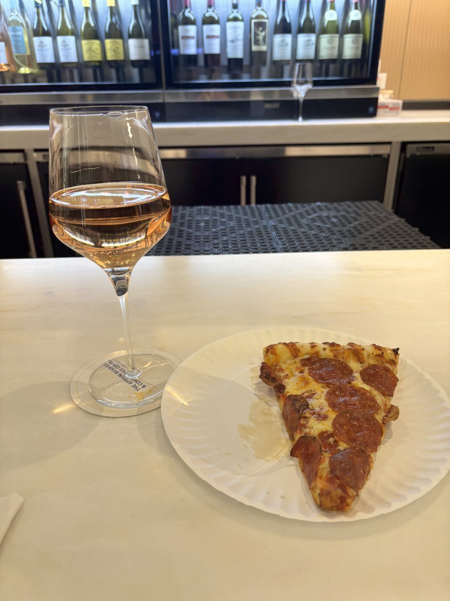 slammtam's tweet image. First meal of the trip in NYC #fancy