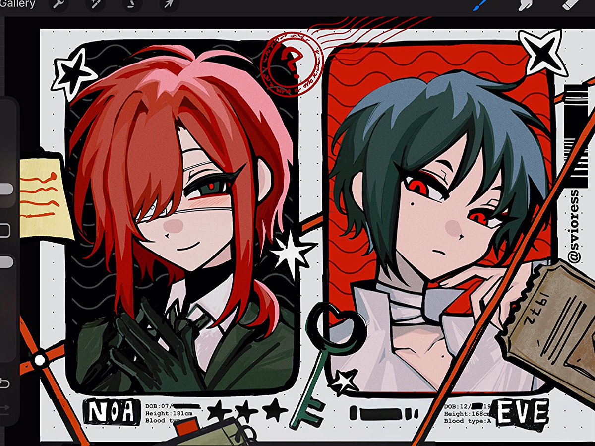 stop giving me purple notifs . please💔. anyway. a glimpse of my new ocs.