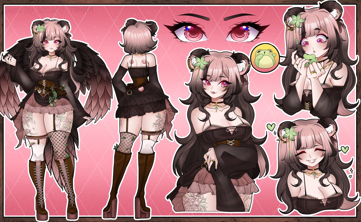 🪻"𝒞𝑜𝓂𝑒 𝒽𝑒𝓇𝑒 𝒹𝒶𝓇𝓁𝒾𝓃𝑔, 𝐼 𝒸𝒶𝓃 𝒽𝑒𝓁𝓅 𝓎𝑜𝓊." 🌿

Hello there I am Rezzyuma! 🩷🪶

I'm an Owlbear Herbalist Healer! If you ever need potions, or just a hug after a long day, I'm your gal~!

#Rezzyuma #RezzyumaArt #dnd #Vtuber #debut #softdebut #ENVtuber