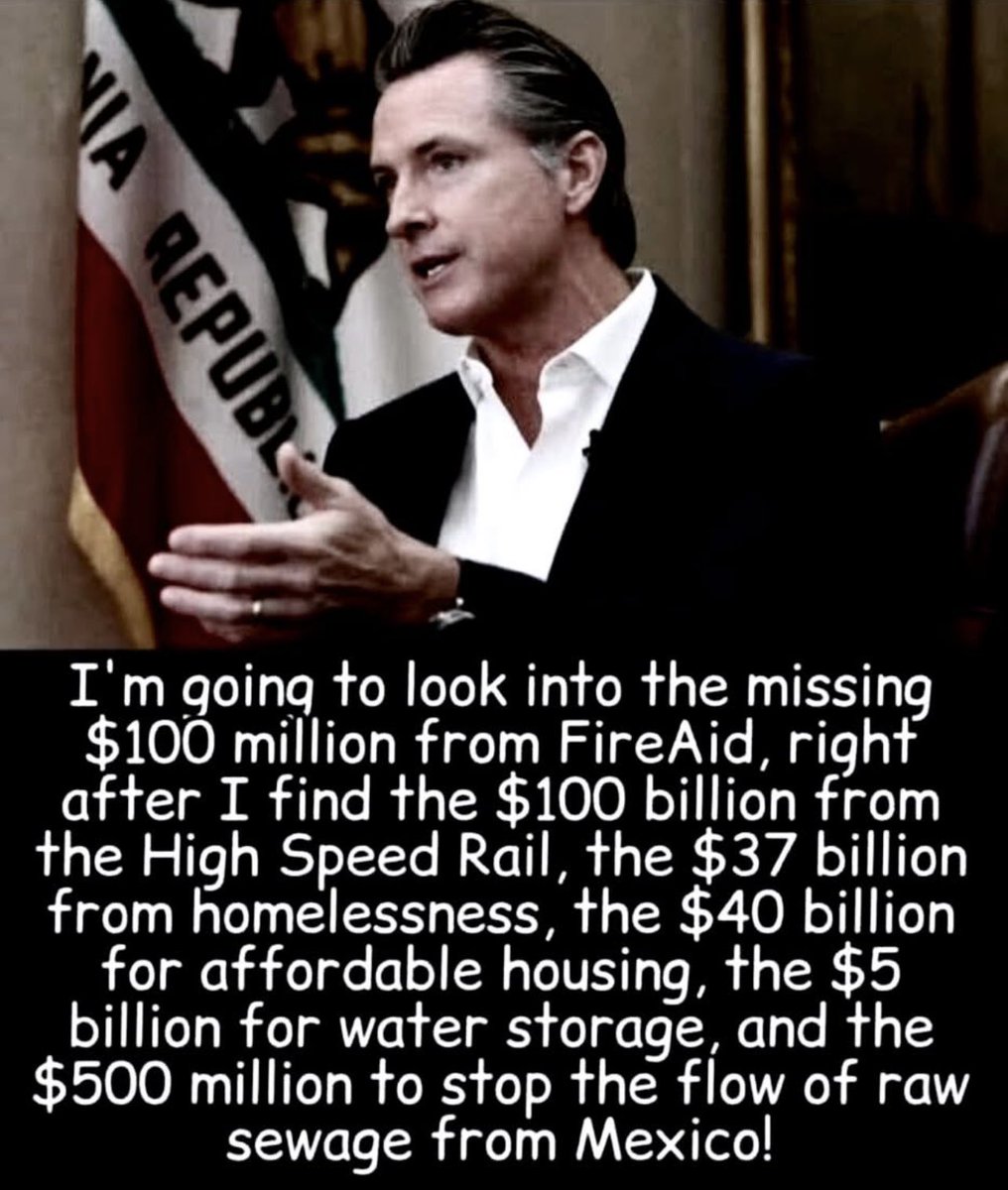 <a href="/CAgovernor/">Governor Gavin Newsom</a> Haha. American psycho