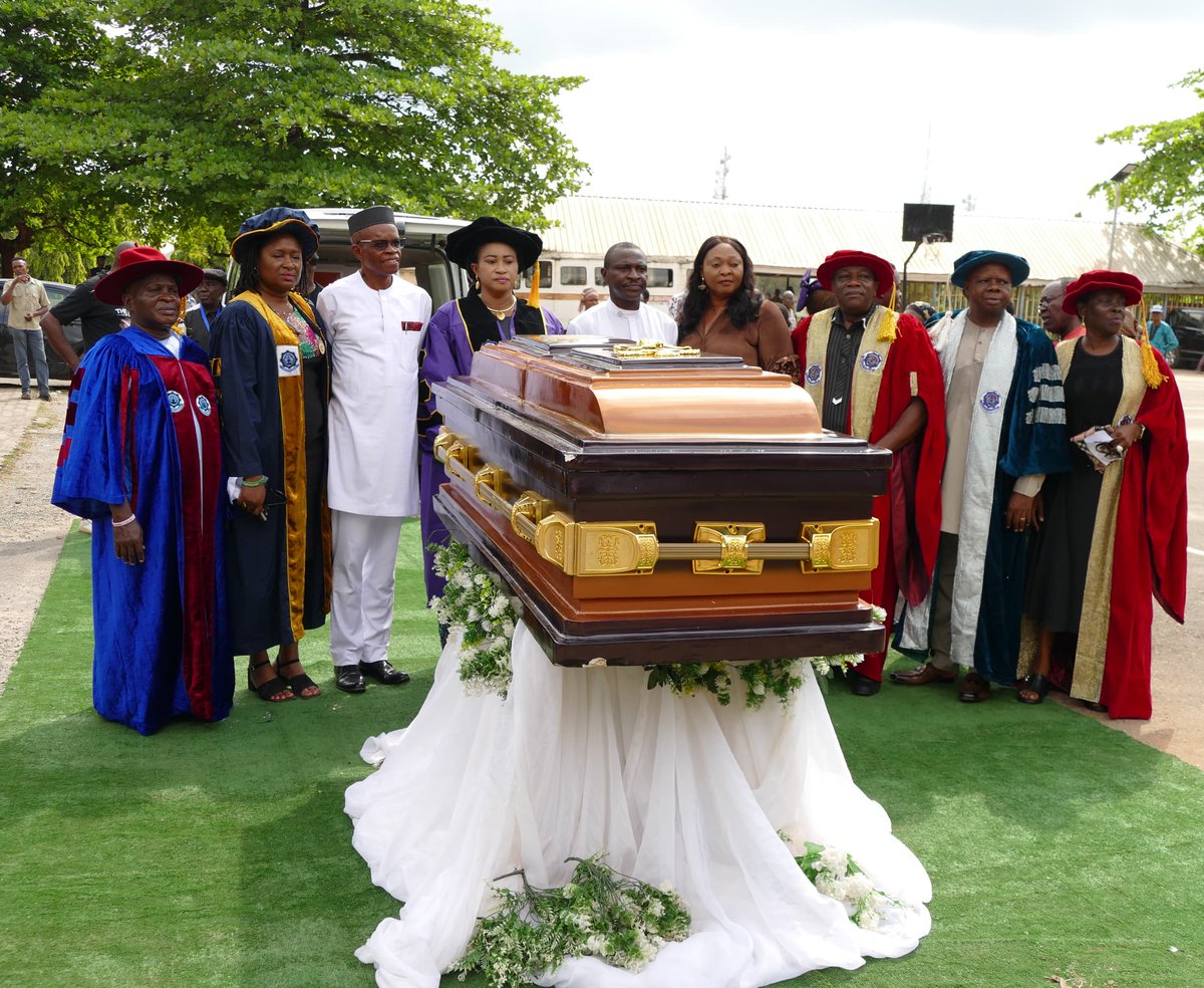 FedPolyOkoNig's tweet photo. FEDERAL POLYTECHNIC OKO HOLDS VALEDICTORY SESSION TO HONOUR LATE BURSAR, STEPHEN UDU. https://t.co/7Oe7hAuJrS
