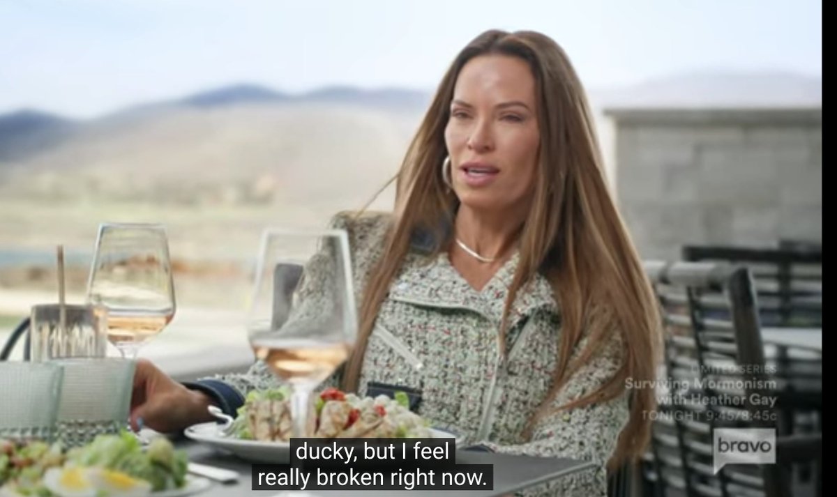 Demote Meredith and Lisa and make Britani full-time. She's wackadoo but much more interesting than them, and she's not a bully #RHOSLC